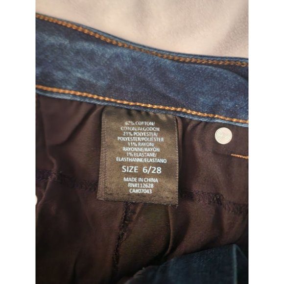 Tahari Women's CHLOE Fit Solution Skinny Jeans Size 6/28 - Picture 11 of 15